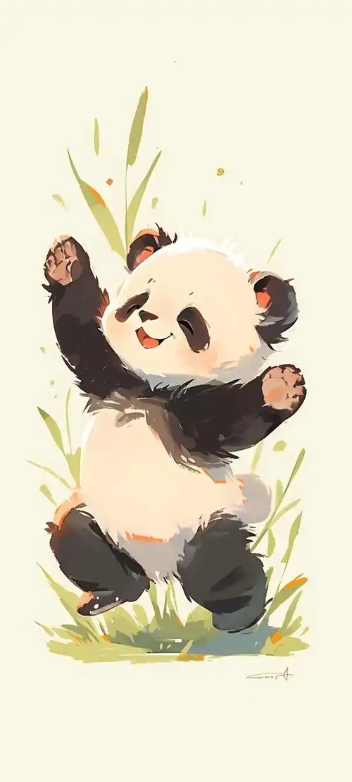 超萌超可爱的动物手机壁纸