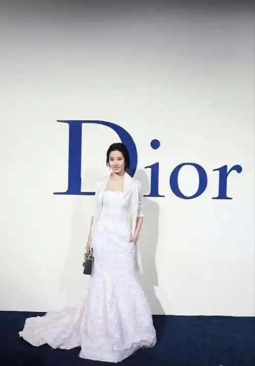 罕见刘亦菲早期dior活动图