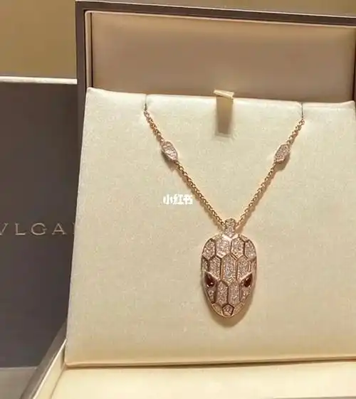 宝格丽蛇头项链