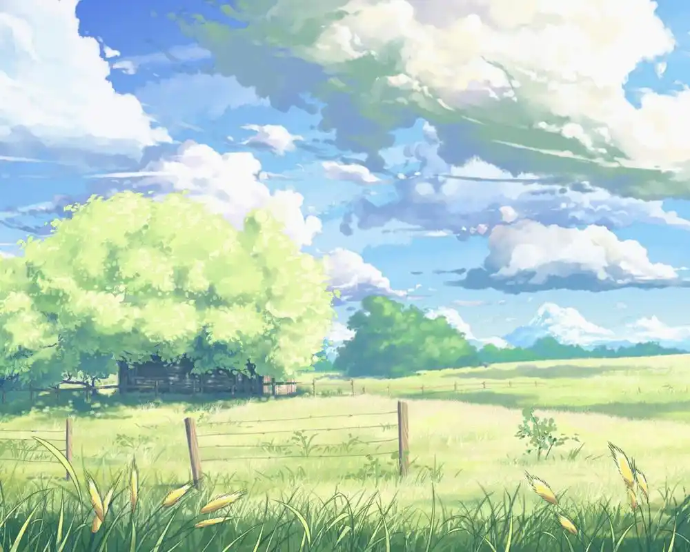 精美画质二次元风景图滚动手机壁纸