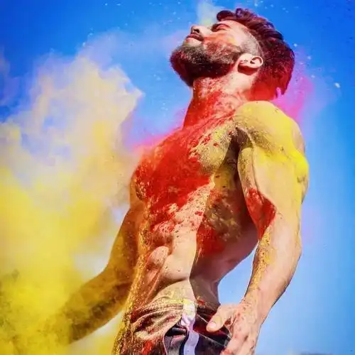 男士健身励志图片头像