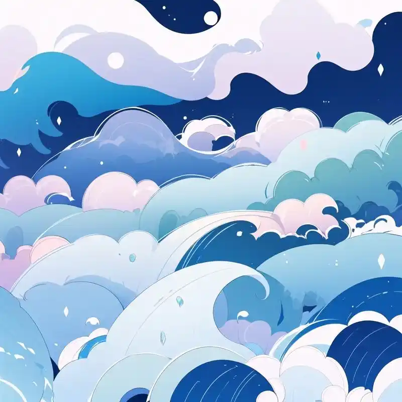 头像分享|高清极简扁平插画风景头像92 分享一组高清极简扁平插画