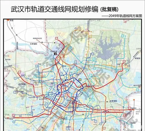 《武汉市轨道交通线网规划修编(2014-2049年) 》,初步对外披露了武汉