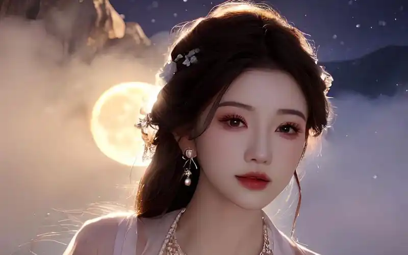 高颜值古风仙女01