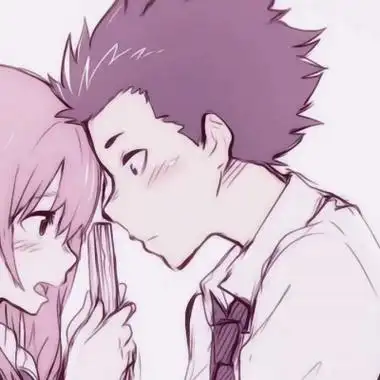 卡通情侣头像可爱软萌情头一左一右图片