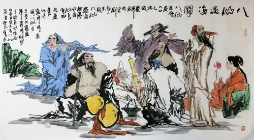 张孝勇作品展亮相广州 看彩墨青绿山水之美