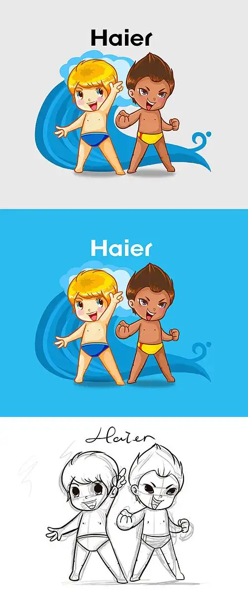 儿时记忆中的海尔兄弟