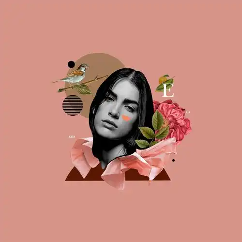 henry flores创意人物拼贴画作品 - 设计之家