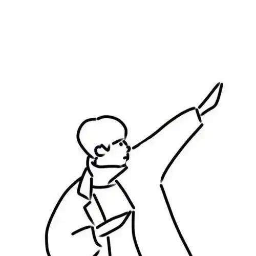 简笔画头像男 简笔画头像男帅气