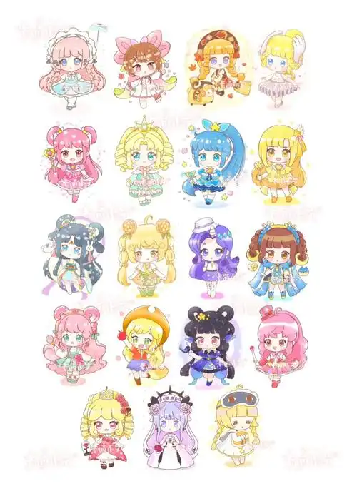 迷你世界皮肤简笔画卡通画合集