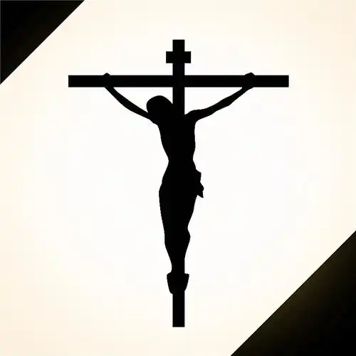 基督爱你耶稣十字架15002汽车摩托机电动车电脑贴纸汽车装饰贴