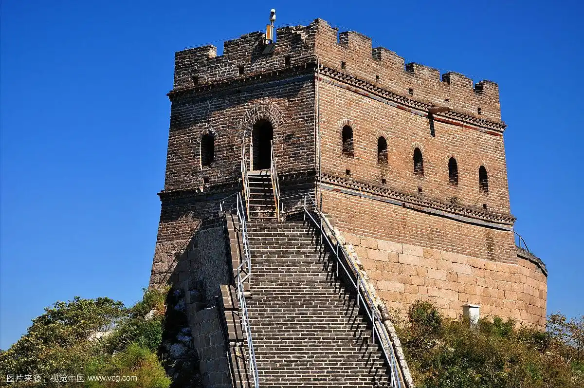 长城烽火台特写