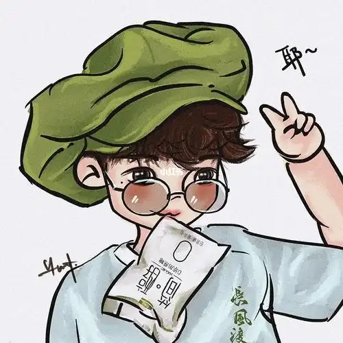 白敬亭顾九思开机大吉画个白敬亭