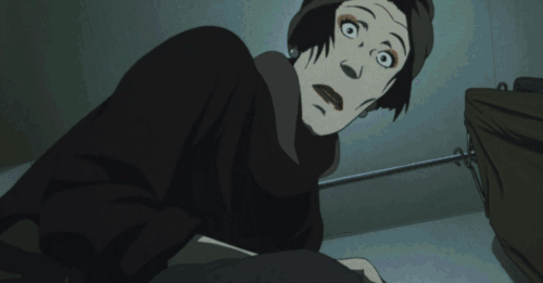 东京教父二次元动漫阿花吓人gif动图