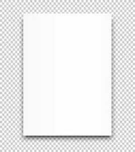 纸张样机a4 大小矢量帧海报空白纸张样机照片