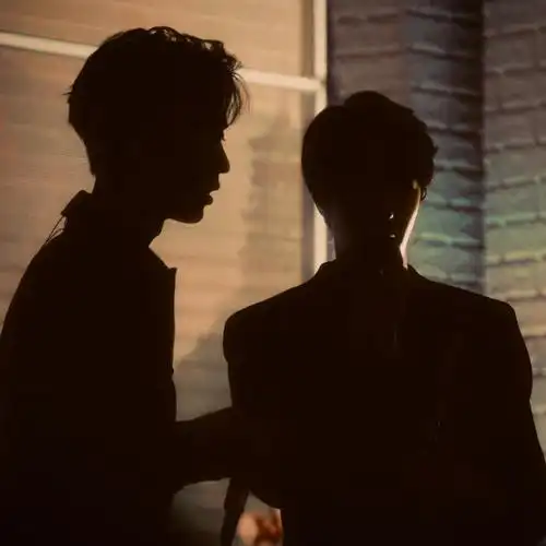 有多少小姐妹在等天天向上 肖战王一博剪影_剪影_陈情令_陈情令影评