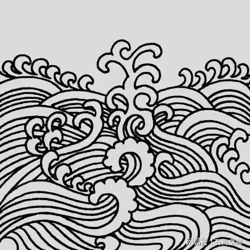 传统海浪纹样分享浪花一朵朵赶紧收藏吧