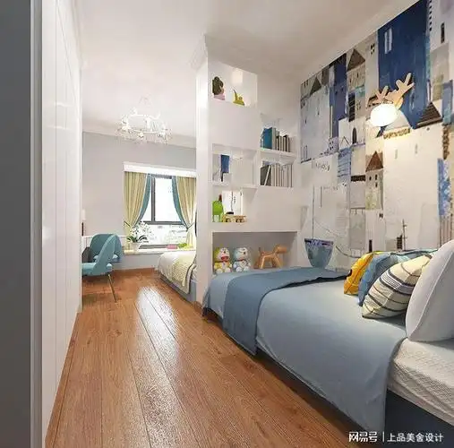 一间卧室改双人间,给两兄弟住,长大感情好|客厅|阳台|厨房|玄关|背景