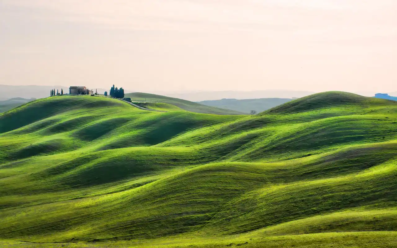 唯美绿色护眼大自然风景高清桌面壁纸