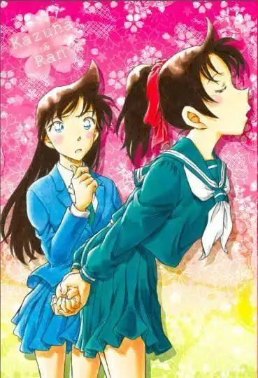 了封面插图的"唐红之恋明信片",背面写有一直关注着和叶的小兰的想法