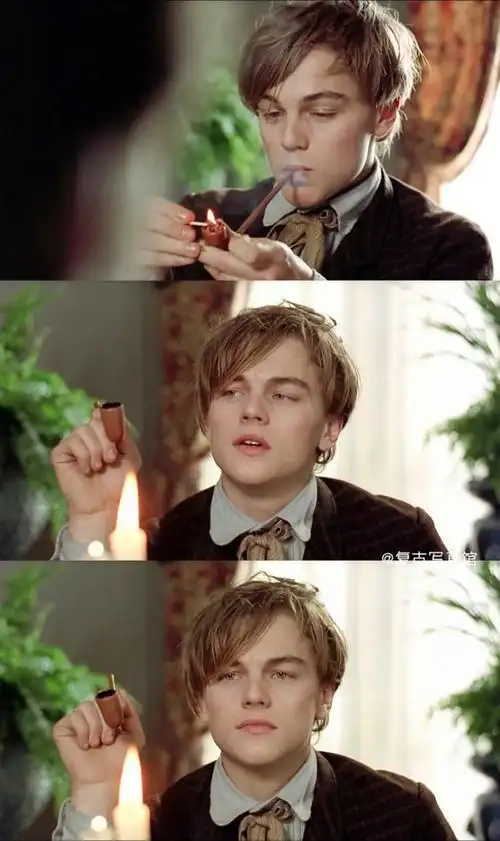 leonardo dicaprio 《心之全蚀》 (1995) 小李子的美颜盛世