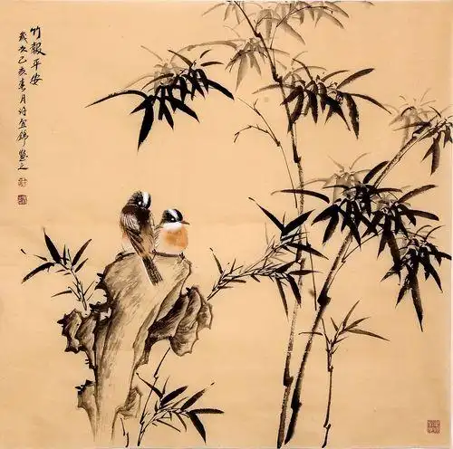竹子国画 竹子国画图片 竹子国画初学入门画法
