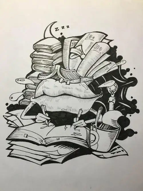 美院必备 创意素描作品精选!