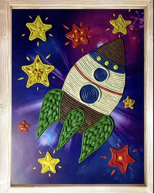 幼儿园教师优秀创意美术作品欣赏