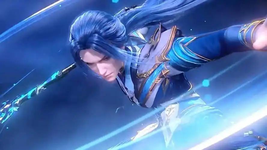 斗罗大陆,三哥的蓝银霸王枪出来了,好炫酷,有没有?