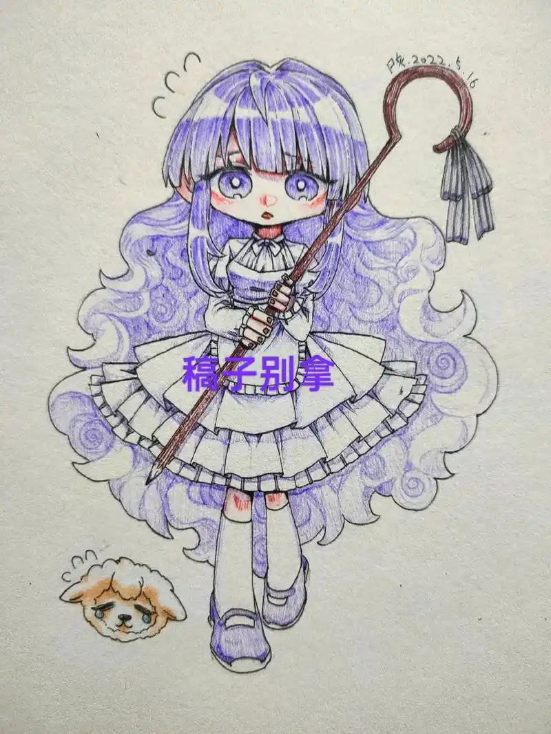 都是稿子. #绘画 #手绘 #q版 #稿子 #稿子勿用 #别 - 抖音