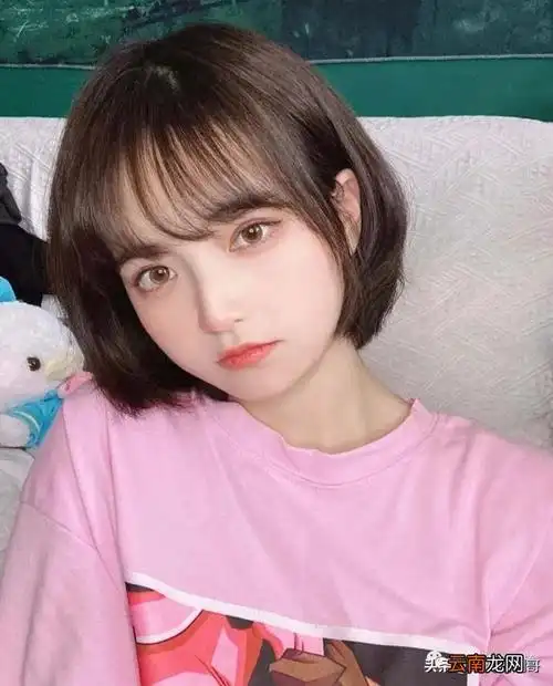 清新甜美日系学生短发,日系甜美短发也很好看