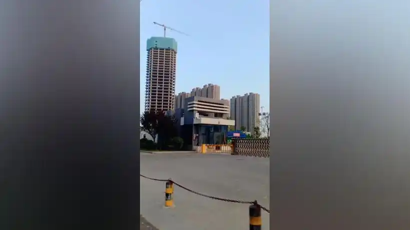 江苏盐城阜宁县标致性建筑阜宁中心大厦