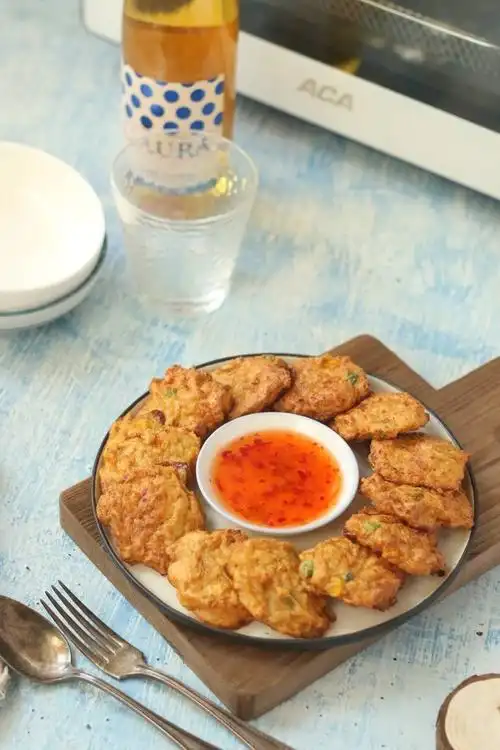 深夜最馋的美食#泰式烤鱼饼