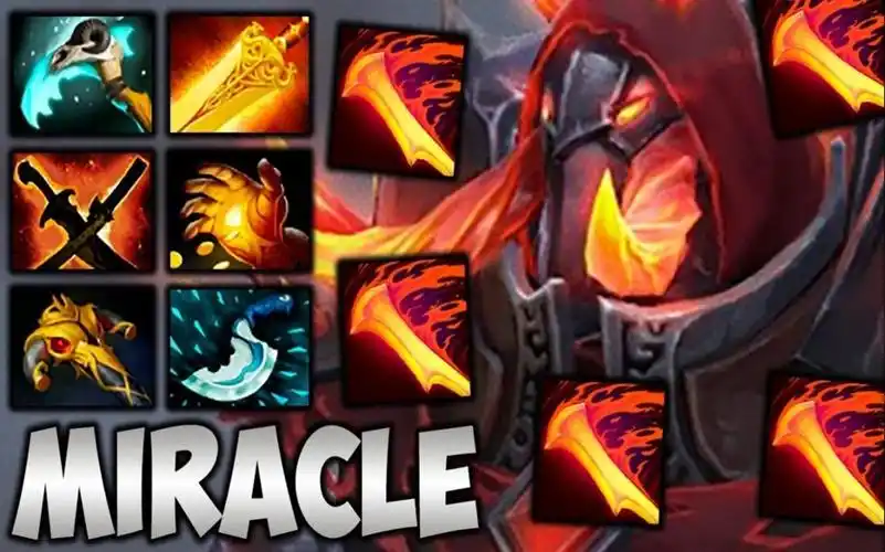 dota2 - miracle『末日使者』点金的doom刷钱技能max_哔哩哔哩 (゜-゜