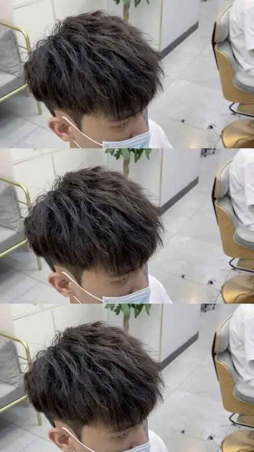 男生烟花小碎盖!