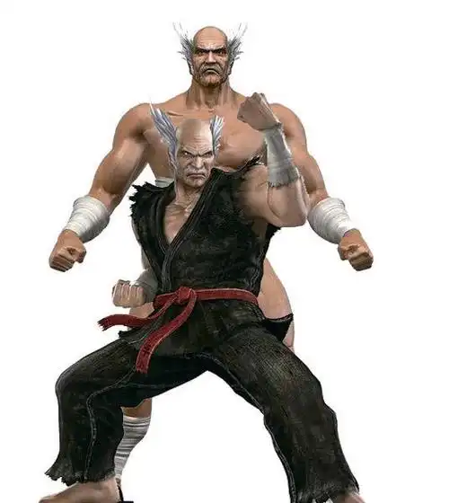 《铁拳5》三岛仁八在这之前,三岛仁八的名字从来没有被提及过.