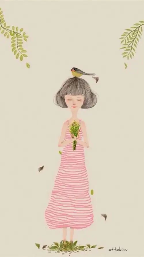 韩国手绘 唯美森系 小清新壁纸 - 堆糖,美图壁纸兴趣社区