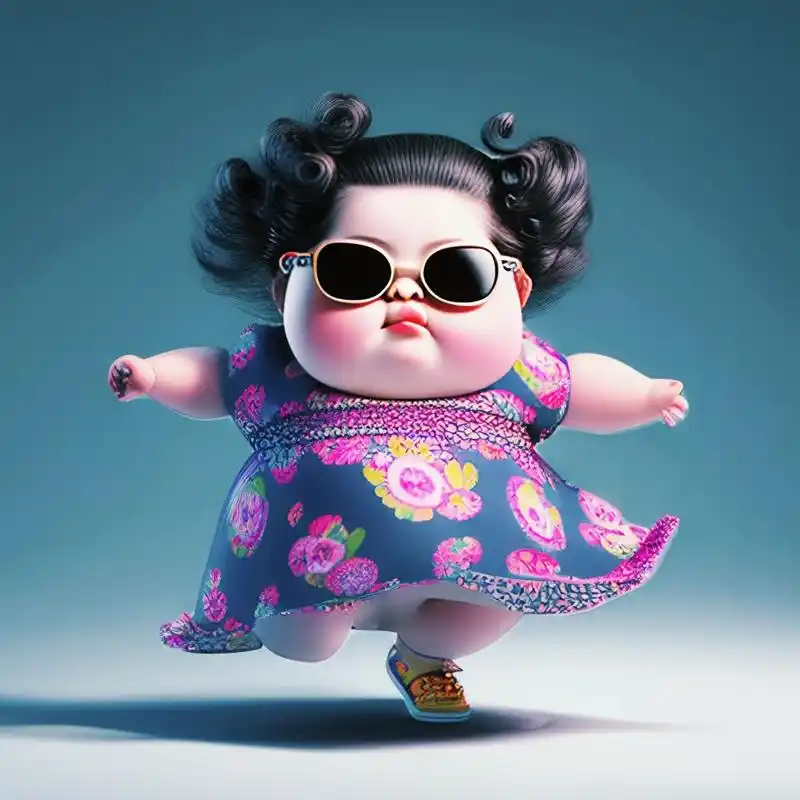 热爱生活的胖妹 现在的生活虽然一团糟 	 但依然勇敢 疯狂的挚爱每