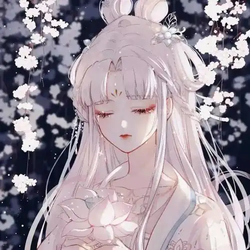 古风美女头像丨我心里有一簇迎着烈日而生的花比一切美酒都要芬芳