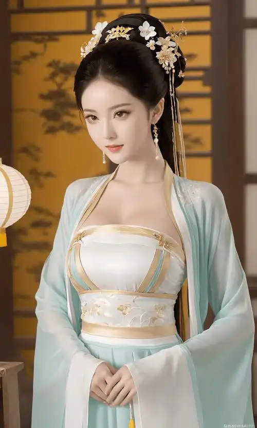 好看的唯美少女古装汉服美女