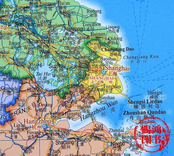 送3中国地图挂图中英文15米x11米双语对照高清挂绳双面覆膜精装中华