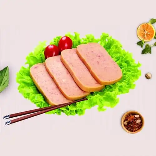 美宁午餐肉340g16罐美宁清真牛肉午餐肉罐头牛肉罐头户外即食火锅早餐