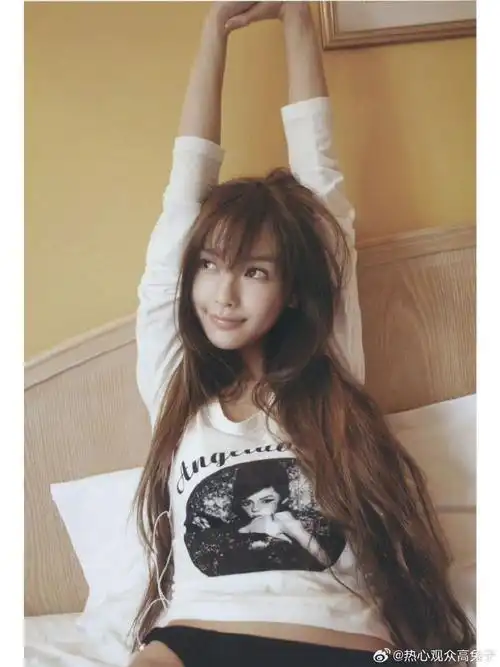 angelababy早期模特写真