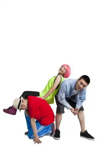 跳,竖图,彩色,室内,白天,正面,侧面,时尚,跳舞,友谊,热情,合作,团队