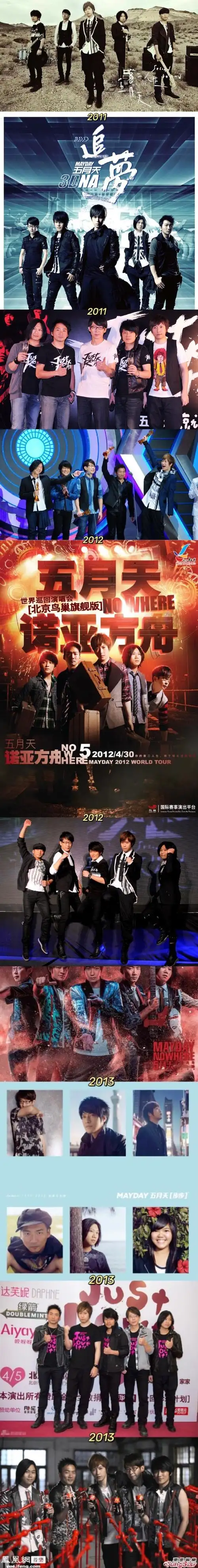 #五月天成军25周年##五月天25岁生日快乐#