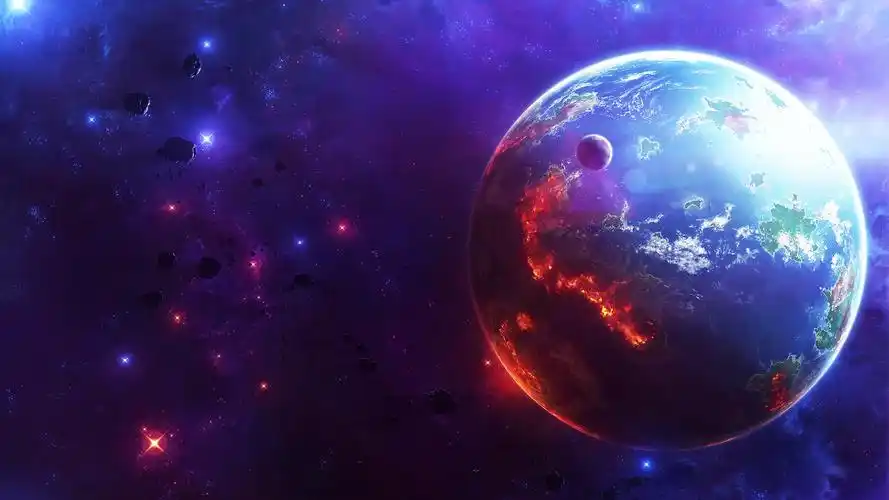 下载壁纸 1920x1080 全高清 宇宙爆炸和灾难 桌面背景