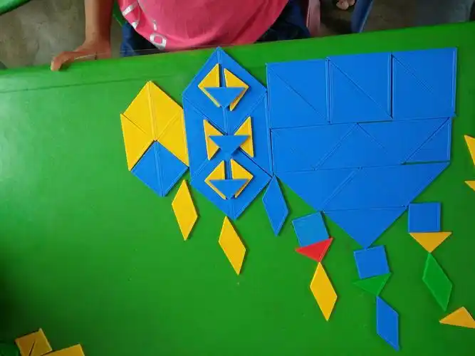 大班幼儿科学活动《有趣的拼图》