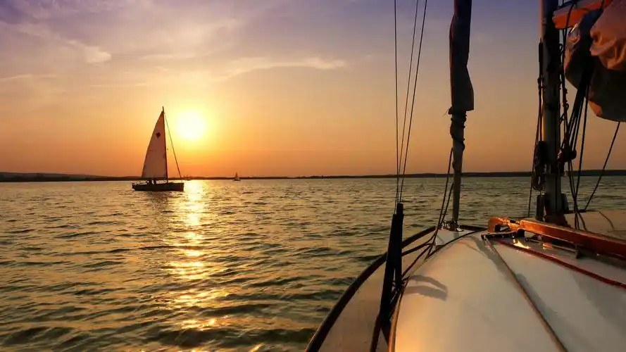 航海,大海,帆船,海面上航行的帆船壁纸