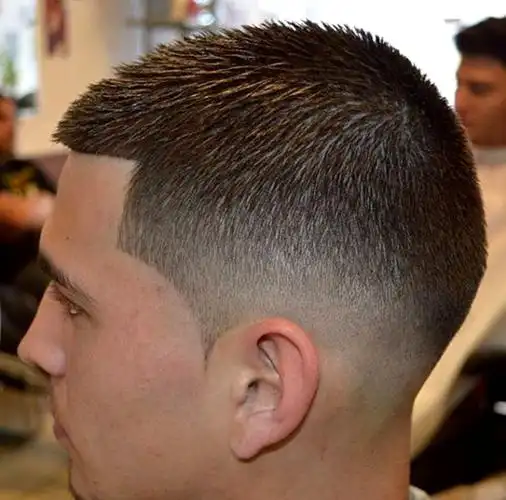 小平头 头发细软男试试,平头图片,发型图片