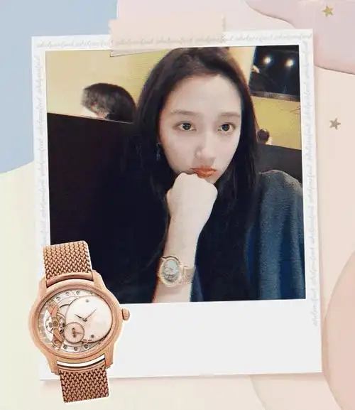 关晓彤手上的一块钻表,有网友查到同款的价格高达六十多万